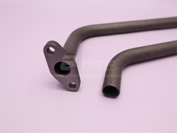 Трубка масляная турбины D12 (обратка) (оригинал)