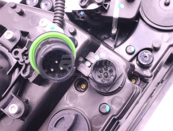 Фара SHAANXI X3000/X5000/H3000/L3000 самосвал LED левая XY