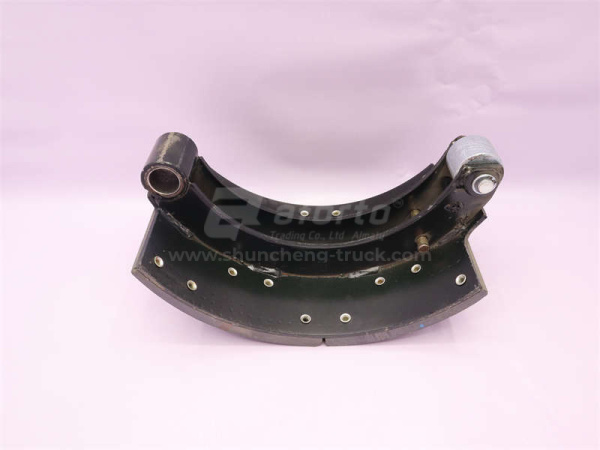 Колодки тормозные задняя SHAANXI X3000 220 (8/10 отв.) (с роликом) AFORTO