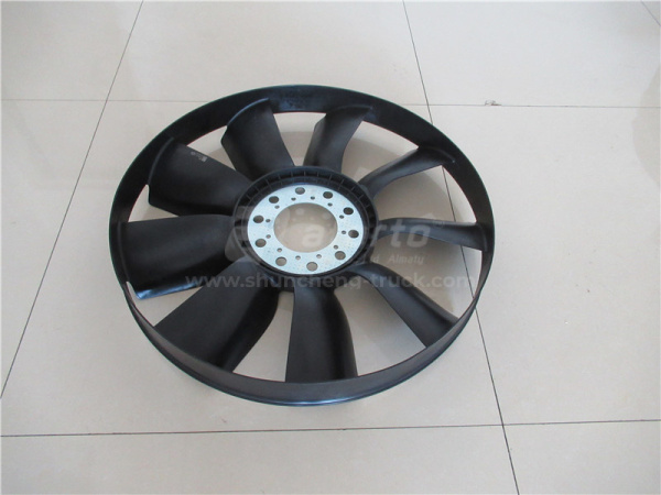 Крыльчатка вентилятора радиатора FAW J6 9 лопастей D = 700