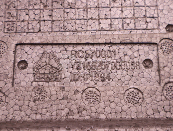 Крышка для наружного ящика инструментов HOWO TX левая (оригинал)