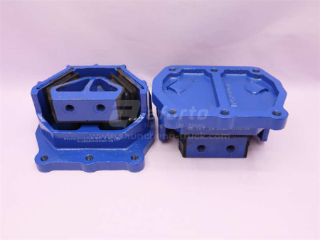 Подушка двигателя SHAANXI X3000 задняя QINYAN