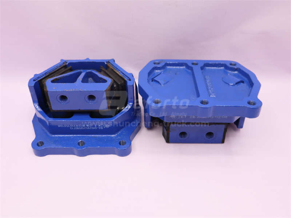 Подушка двигателя SHAANXI X3000 задняя QINYAN