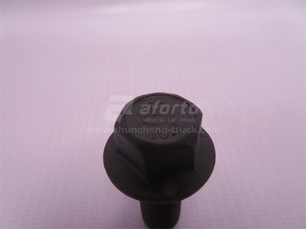 Болт с шляпкой 12*30*1.75 подушка двигателя WD615 QINYAN