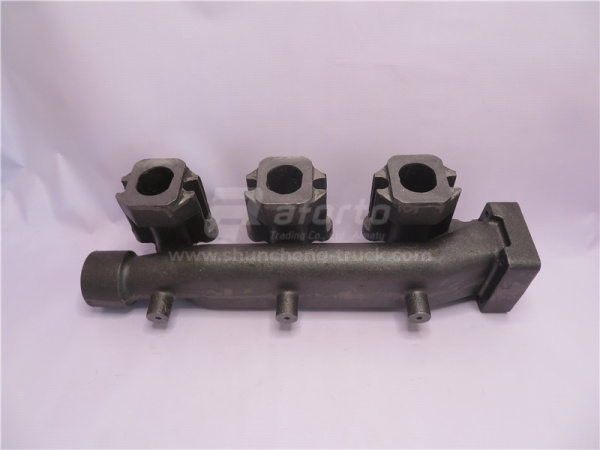 Коллектор выпускной SINOTRUK WP10 Euro II задний 0123