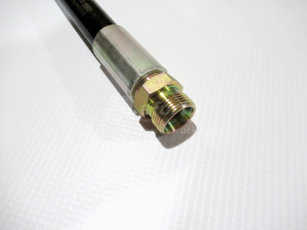 Шланг ГУР на насос SHAANXI X6000 4*2/6*4 40cm (оригинал)