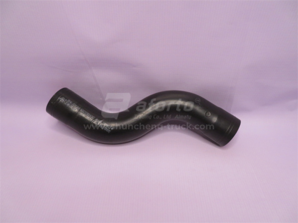 Патрубок радиатора HOWO/SHAANXI F2000 верхний 45*45 S -образный QINYAN