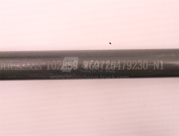 Шланг ГУР на насос с оребренией HOWO TX (оригинал)