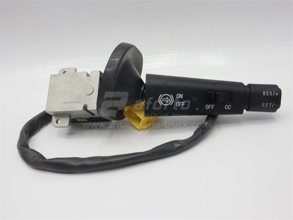 Переключатель света и поворотов подрулевой HOWO A7 правой (оригинал)