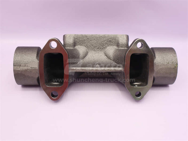 Коллектор выпускной WEICHAI WP12 Euro III среднего 0003 (оригинал)