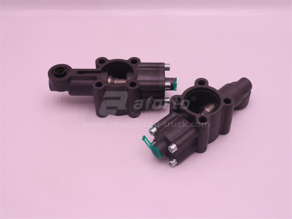 Клапан воздушный КПП SINOTRUK19712/25712 повышенной, пониженной передачи (оригинал)