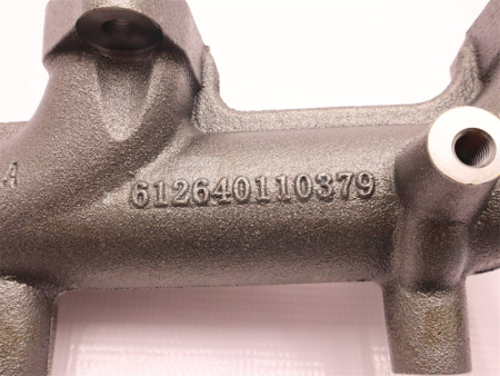 Коллектор выпускной WEICHAI WP10.380E22 передний/задний (оригинал)