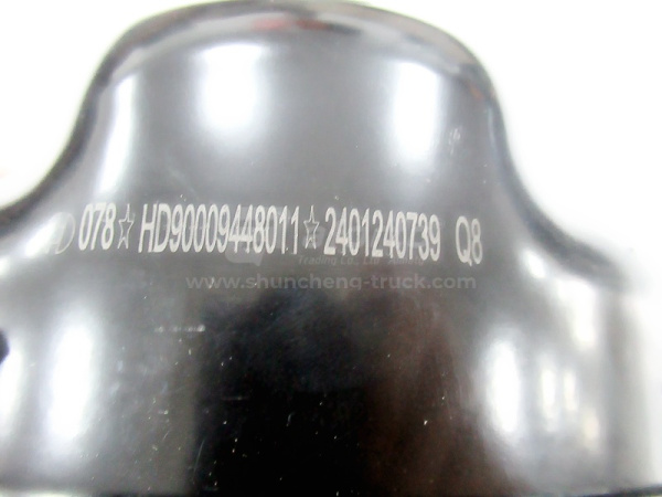 Энергоаккумулятор HANDE 7.3T/X6000 переднего моста правый (оригинал)