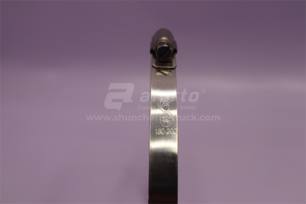 Хомут червячный широкий D = 180-200