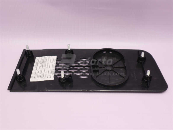 Решётка бампера SHAANXI X3000 самосвал черная левый