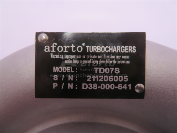 Турбокомпрессор D38-000-641 XCMG Кран SHANGCHAI D6114B AFORTO