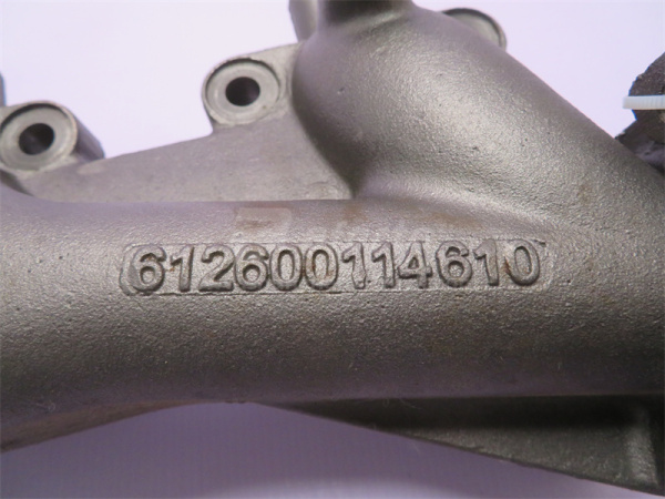 Коллектор выпускной WEICHAI WD615 Euro II задний 1280