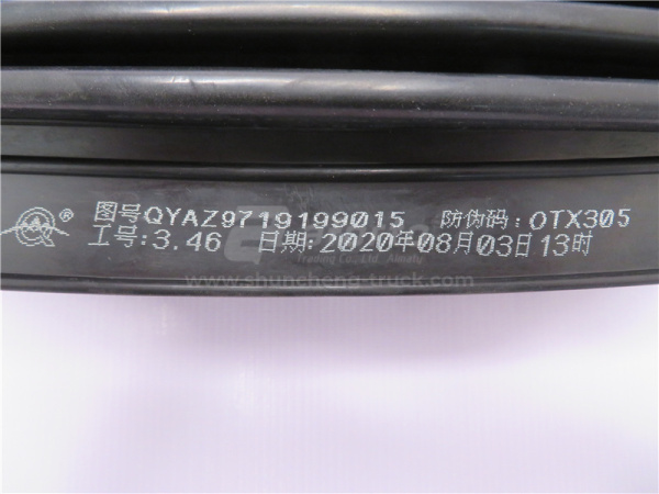 Гофра воздухозаборника HOWO 2008 QINYAN