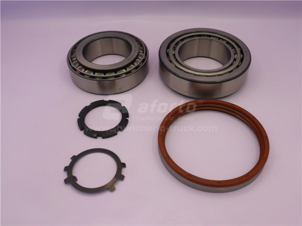 Ремкомплект ступица задняя HOWO 70T AC26 новая модель внутренний+наружный AFORTO