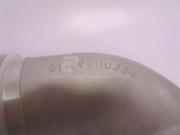 Трубка воздушный турбины WD618 алюминиевый 0364