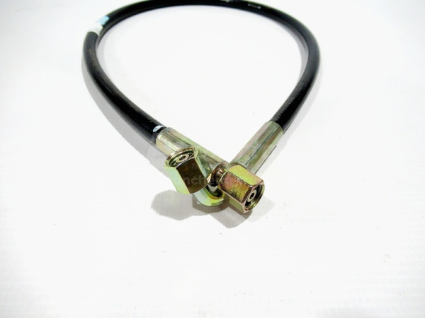 Шланг гидравлики подъема кабины SHAANXI X5000 750mm (оригинал)