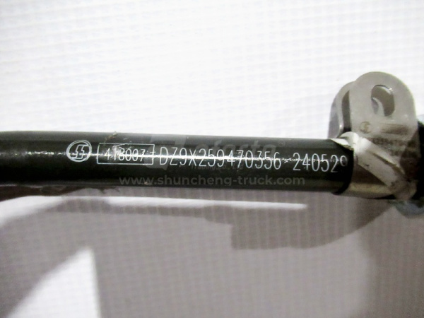 Шланг ГУР на насос SHAANXI X6000 4*2/6*4 (оригинал)