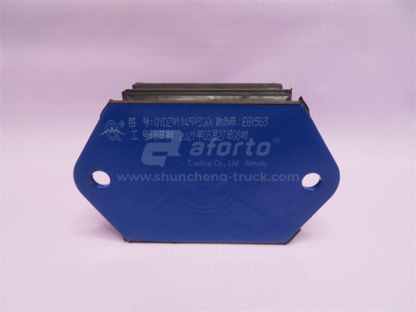 Подушка двигателя SHAANXI F3000/M3000S передняя QINYAN