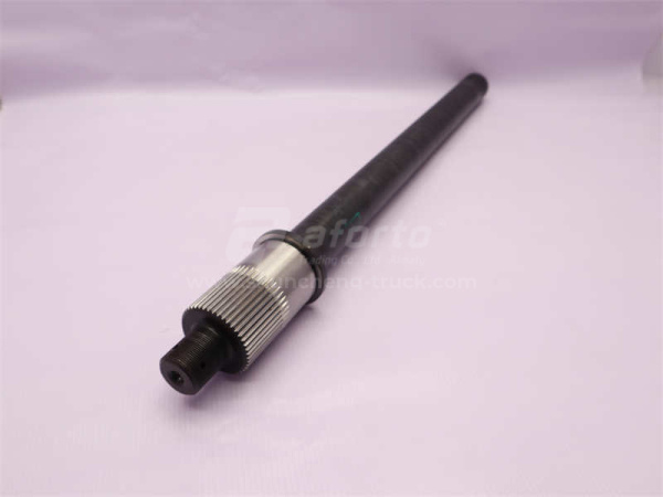 Вал среднего моста HOWO 2008 проходной Z = 46 71cm (оригинал)