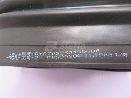 Гофра воздухозаборника SHAANXI F3000/X3000 QINYAN
