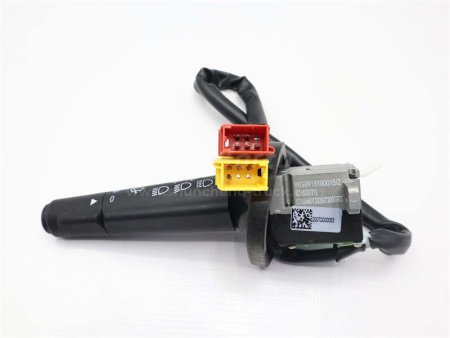 Переключатель света и поворотов подрулевой HOWO A7 левый (оригинал)