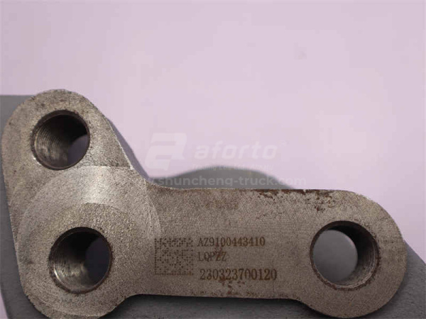 Суппорт тормозной правый в сборе HOWO 2013 (оригинал)