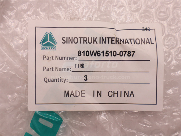 Накладка порога двери HOWO TX задно-левый (оригинал)