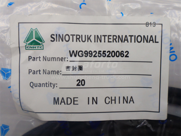 Кольцо уплотнительное балансира HOWO TX (оригинал)