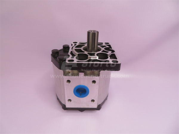 Гидронасос подъёма кузова FAW 563 правого вращения (выход сбоку)