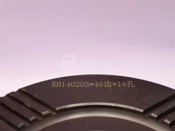 Фланец моста HOWO 2009 среднего 165/65/46/4 (диаметр /высота/шлицы /отверстия)