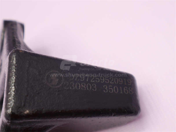 Ограничитель хода рессоры задней SHAANXI X3000 тягач (оригинал)