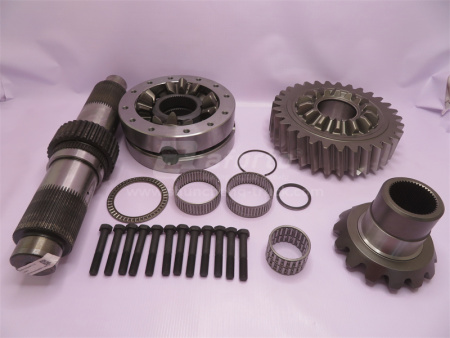 Дифференциал HOWO 70T AC26 среднего моста межосевой в сборе (оригинал)