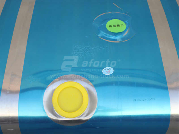 Бак топливный HOWO 400L 94*70*70 S = 2.0 квадратный