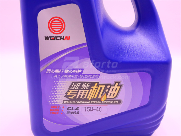 Моторное масло CI-4 15W-40 4L WEICHAI