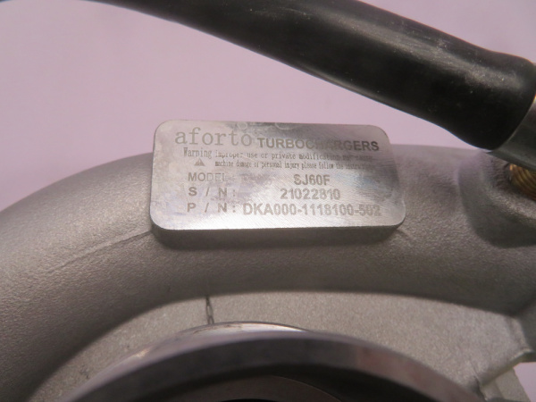 Турбокомпрессор DKA000-1118100-502 YC4DK100-T304 AFORTO