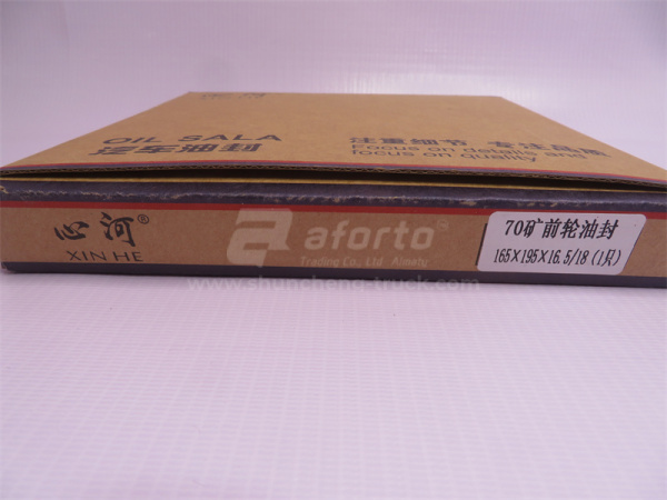 Сальник ступицы передней HOWO 70T 165*195*16.5/18 XINHE