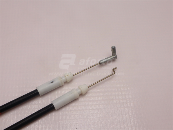 Тяга замка двери кабины SHAANXI M3000 правой