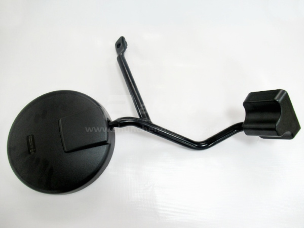 Зеркало SHAANXI H3000S/M3000S нижнего вида (малое круглое) (оригинал)