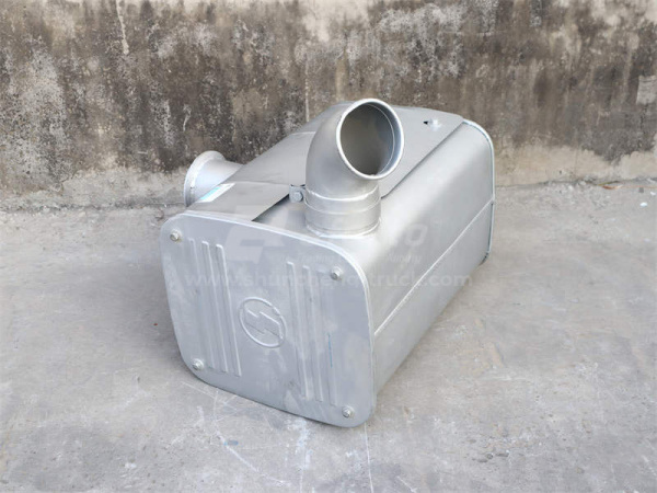 Глушитель SHAANXI F3000 0009 (оригинал)