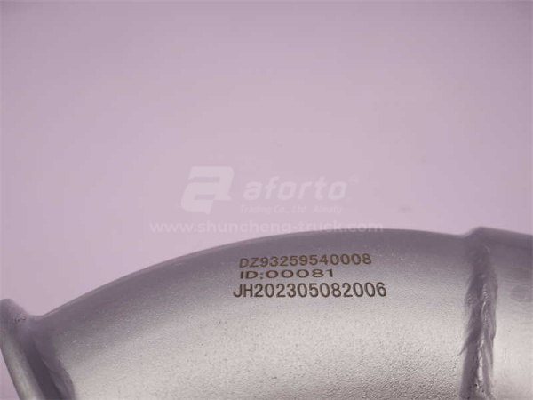 Гофра глушителя SHAANXI 0008