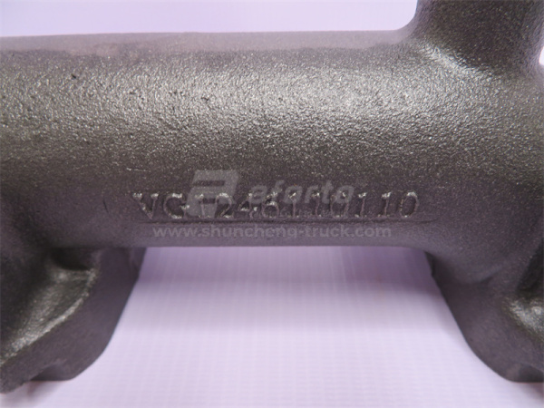 Коллектор выпускной D12 задний 0110