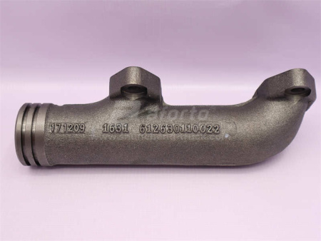 Коллектор выпускной WEICHAI WP12 Euro III передний 0022 (оригинал)