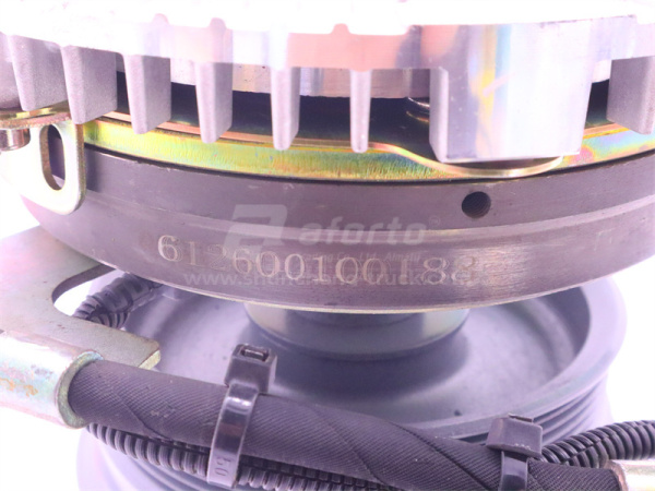 Гидромуфта вентилятора WEICHAI WD10G220E21 в сборе с привод высокий