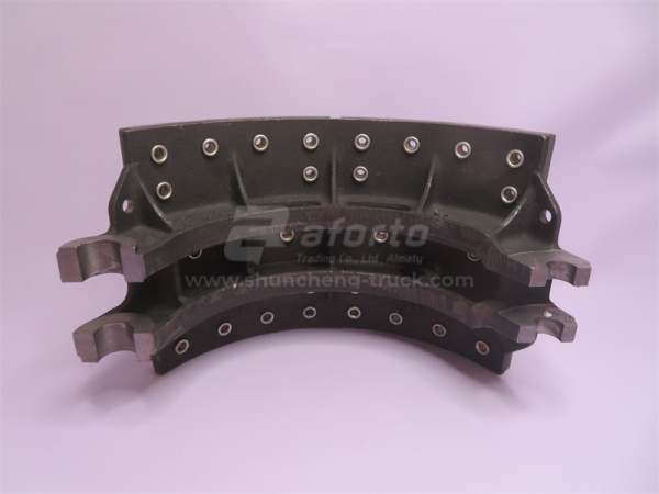 Колодки тормозные задняя HOWO 2010 220 (14 отв.) AFORTO