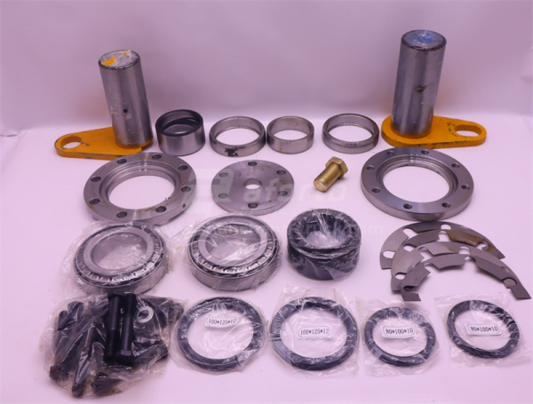 Ремкомплект пальцев сочленения рамы верхний/Нижний в сборе со втулками XCMG LW500K